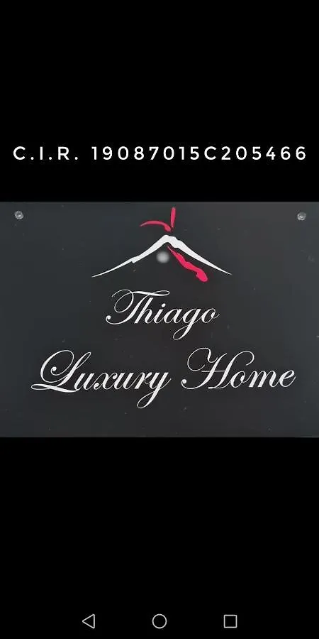 Thiago Luxury Home Catania Apartment